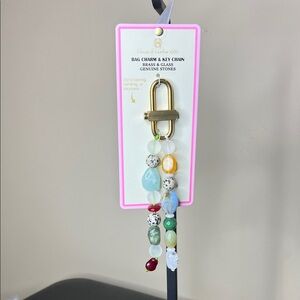 House of Harlow 1960 | Genuine Glass Colorful Stones Bag Charm
